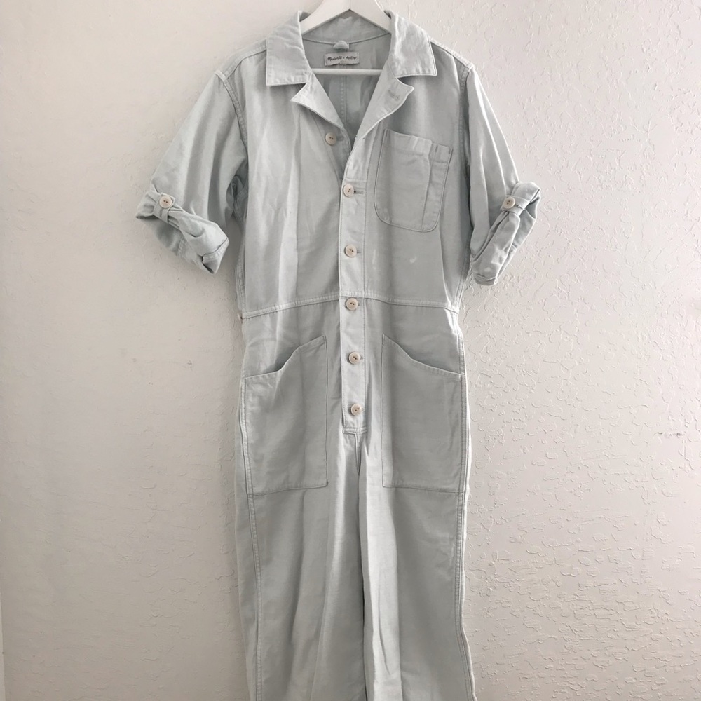 Button down jumpsuit